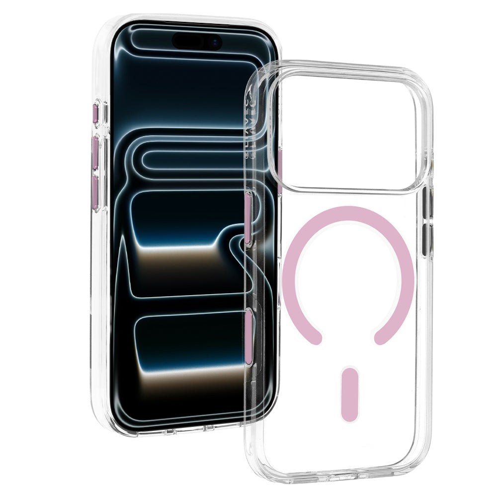 Husa Liavec Pure cu Camera Control Button pentru iPhone 18 Pro Max/17 Pro Max Roz