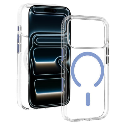 Husa Liavec Pure cu Camera Control Button pentru iPhone 18 Pro/17 Pro Albastru deschis