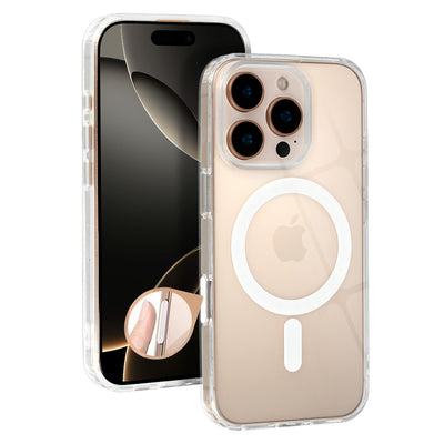 Husa Magsafe Transparent Camera Control pentru iPhone 16 Pro Transparent