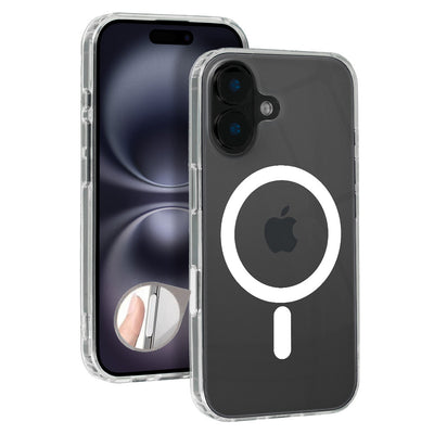 Husa Magsafe Transparent Camera Control pentru iPhone 16 Plus Transparent