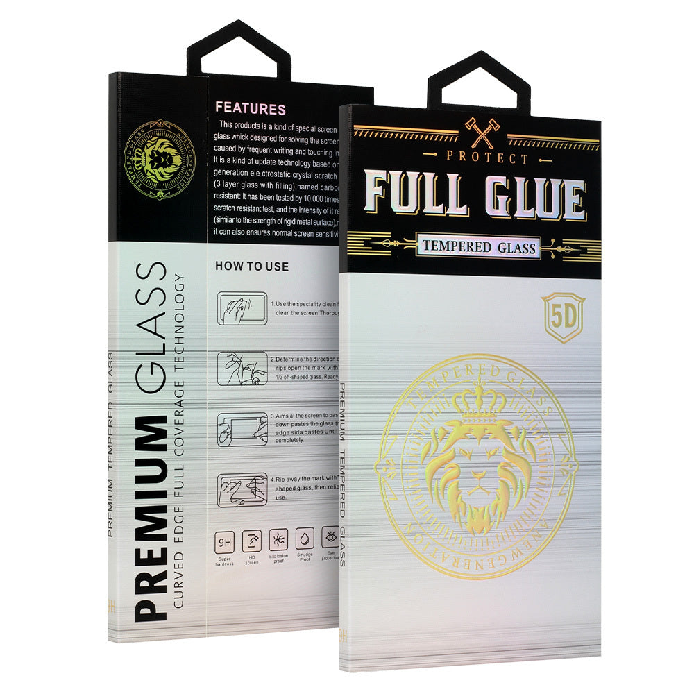 Folie sticla Hard Full Glue 5D pentru Samsung Galaxy S25 Ultra Negru (cu Fingerprint Unlock)