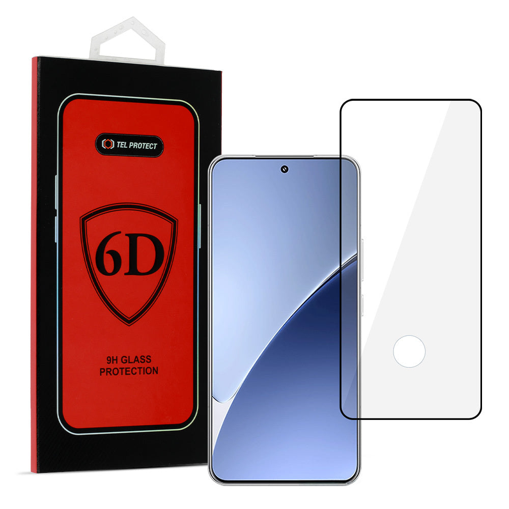 Folie Tel Protect Full Glue 6D sticla pentru Xiaomi 15 PRO Negru