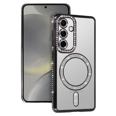 Husa Bling Magsafe pentru Samsung Galaxy A56 5G Negru