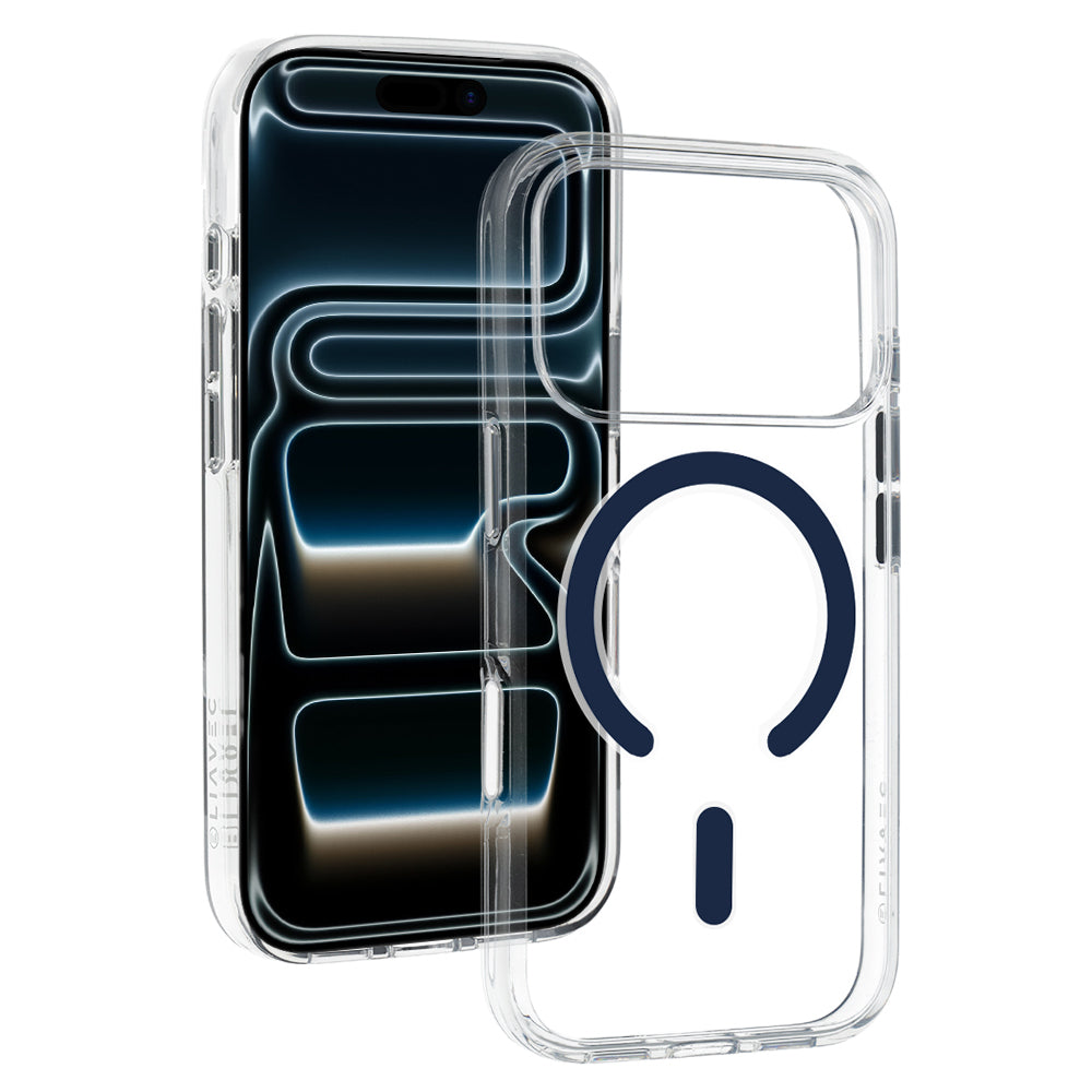 Husa Liavec Pure pentru iPhone 17 Pro/18 Pro Navy (Camera Control Button)