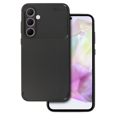 Husa Tel Protect Carbon Elite pentru Samsung Galaxy A35 5G Negru