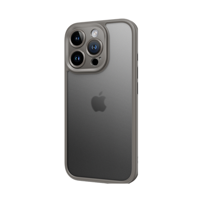 Husa Rock Guard Touch mat Series pentru iPhone 16 Pro Max Gri
