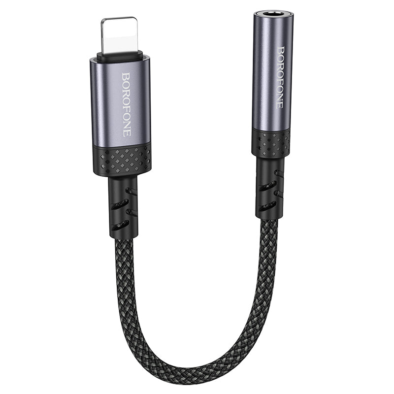 Adaptor Borofone Bv24 Graceful - Lightning To Jack 3,5mm - Gri