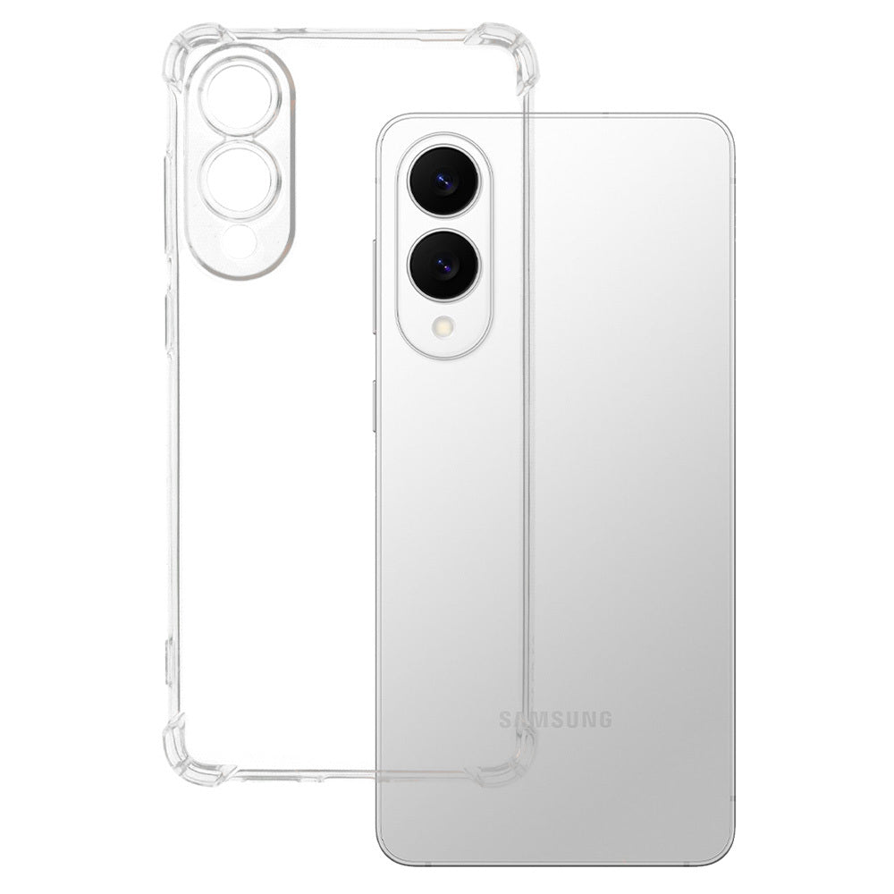 Husa Clin antisoc 1,5mm pentru Samsung Galaxy S25 Edge Transparent