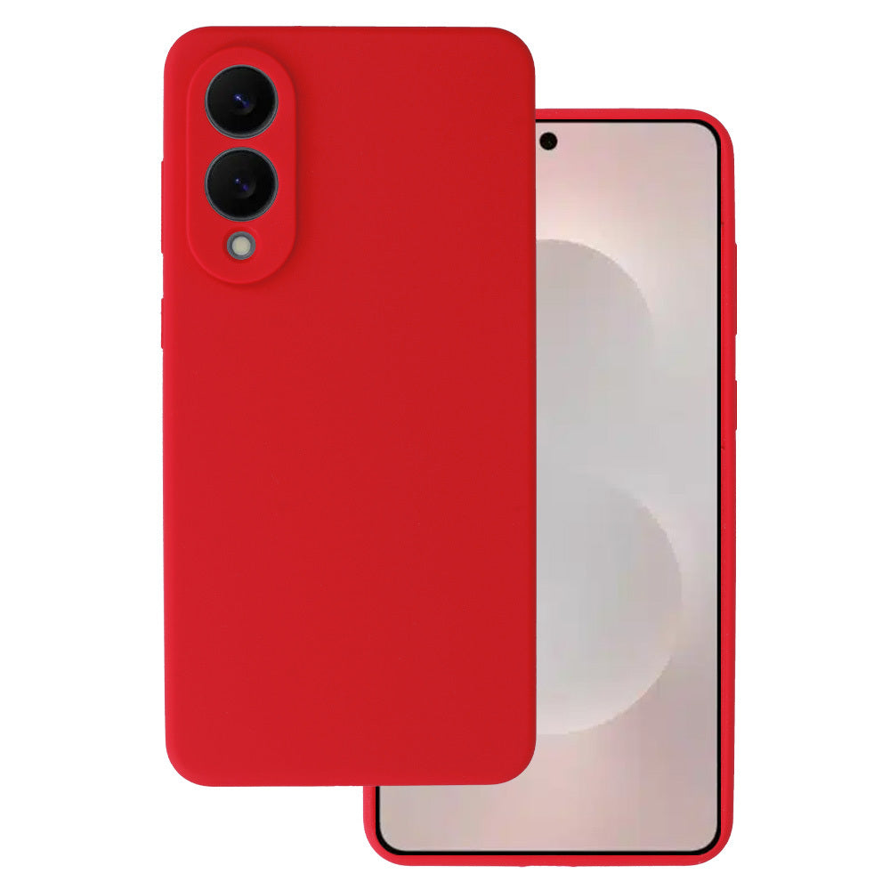 Husa Silicone Lite pentru Samsung Galaxy S25 Edge Raspberry