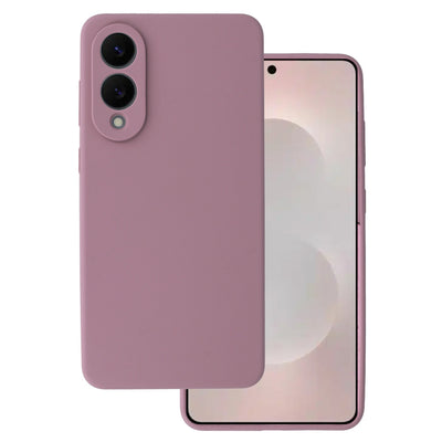Husa Silicone Lite pentru Samsung Galaxy S25 Edge Heather