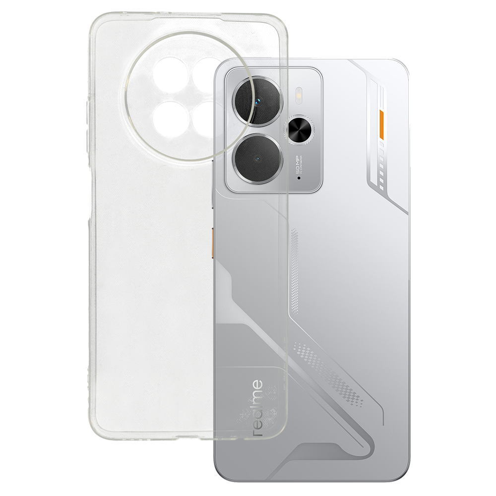 Husa Ultra Transparent 1mm pentru Realme 12X Transparent