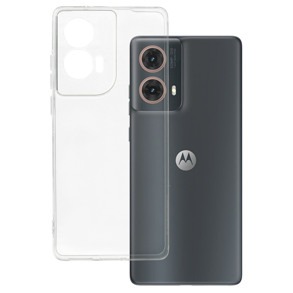 Husa Ultra Transparent 1mm pentru Motorola Moto G85 5G Transparent