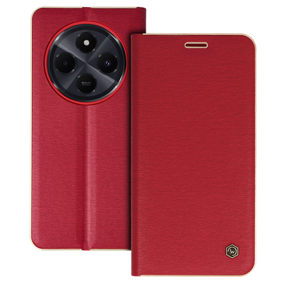 Husa Wonder Frame pentru Xiaomi Redmi 14C Rosu