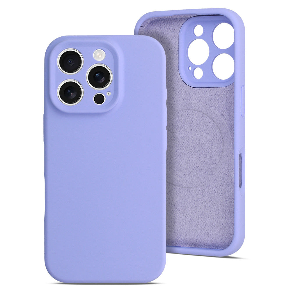 Husa Magcolor Pure pentru iPhone 15 Pro Lavender