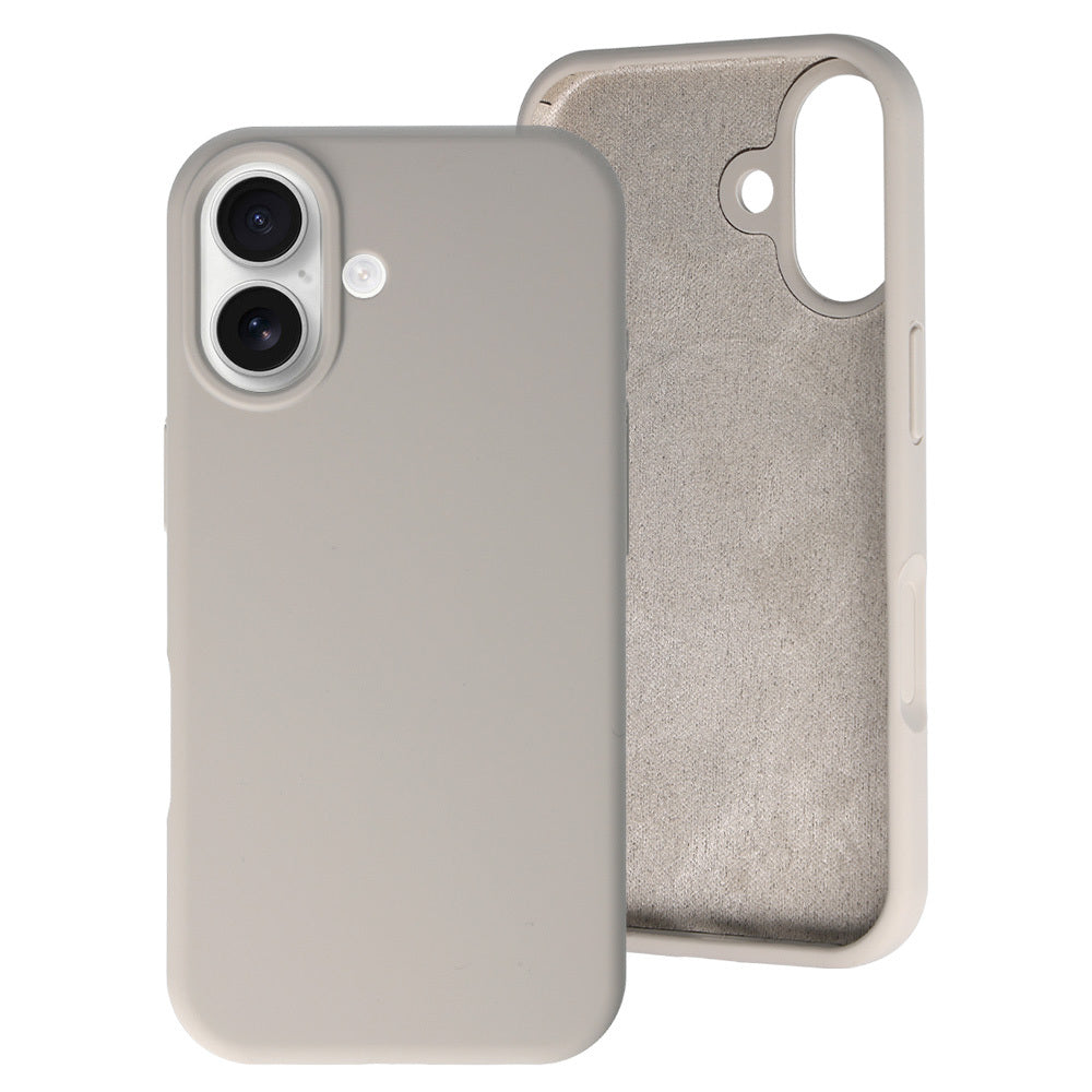Husa Magcolor Pure pentru iPhone 17 Latte