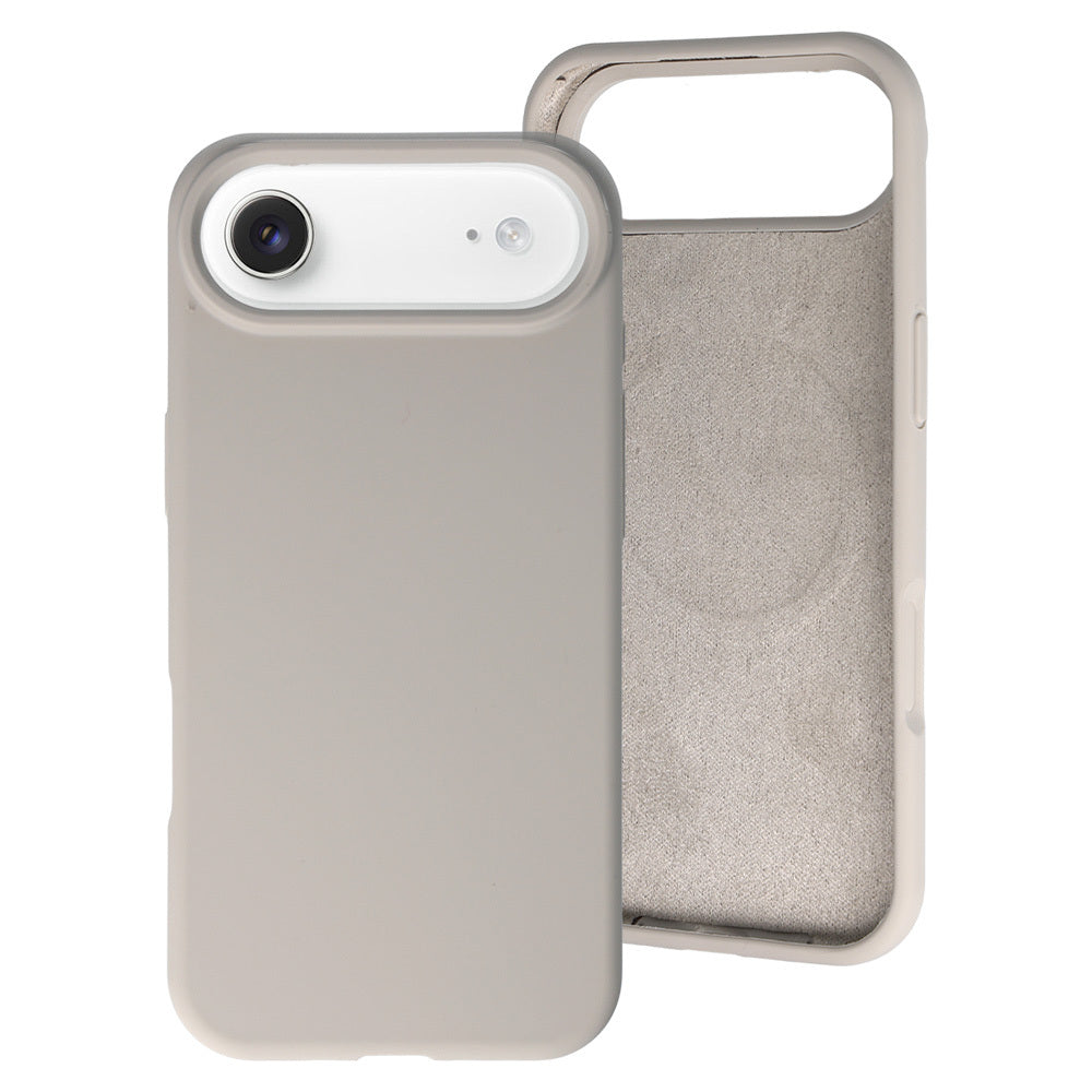 Husa Magcolor Pure pentru iPhone 17 Air Latte