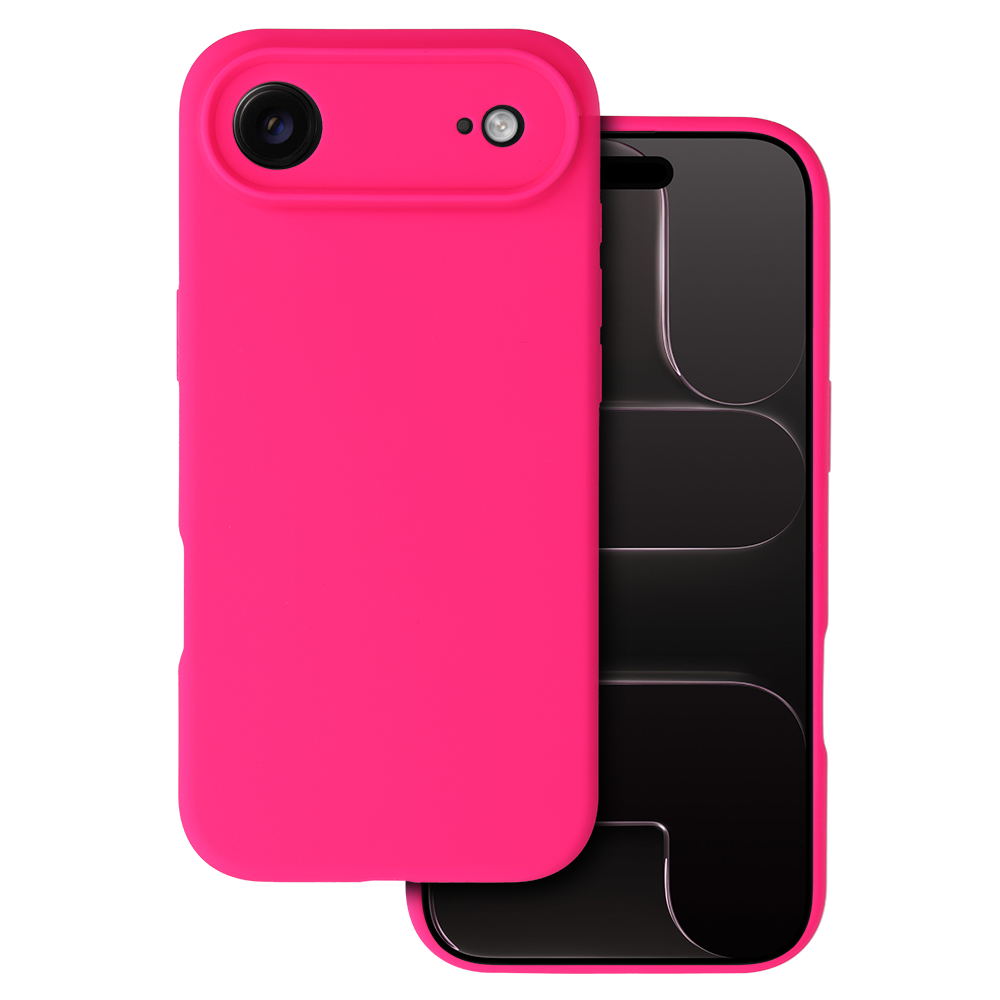 Husa Silicone Lite pentru iPhone 17 Air Fuchsia