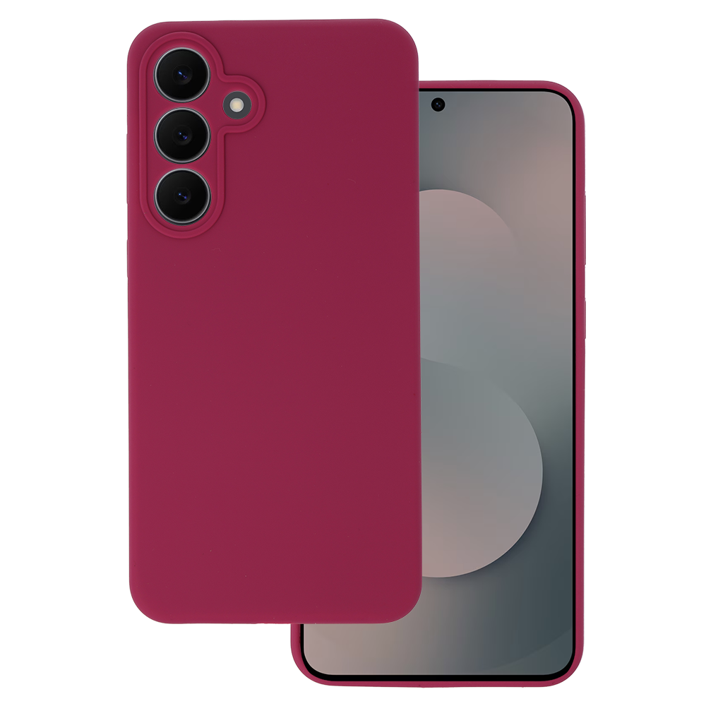 Husa Silicone Lite pentru Samsung Galaxy S25 FE Raspberry
