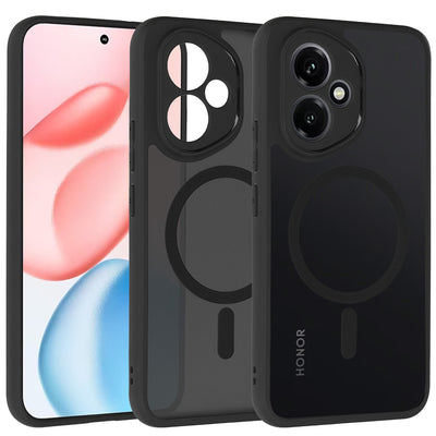 Husa Full mat Mag pentru Honor 400 Pro 5G Negru