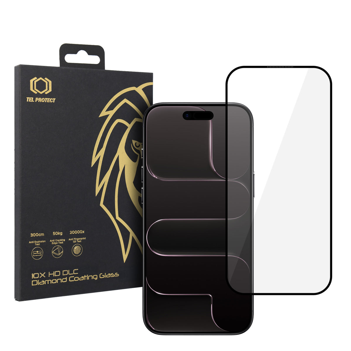 Folie sticla Tel Protect 10X HD DLC Diamond Coating pentru iPhone 17 Air