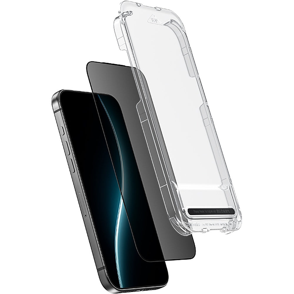 Folie Benks sticla Warrior Privacy pentru iPhone 17 Pro Max Negru