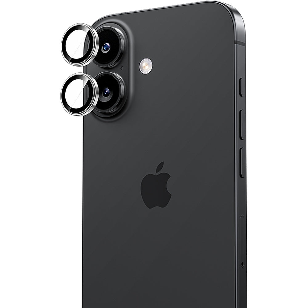 Folie Benks sticla Warrior Metal camera On pentru iPhone 17 (lentila 2 Pieces) Negru