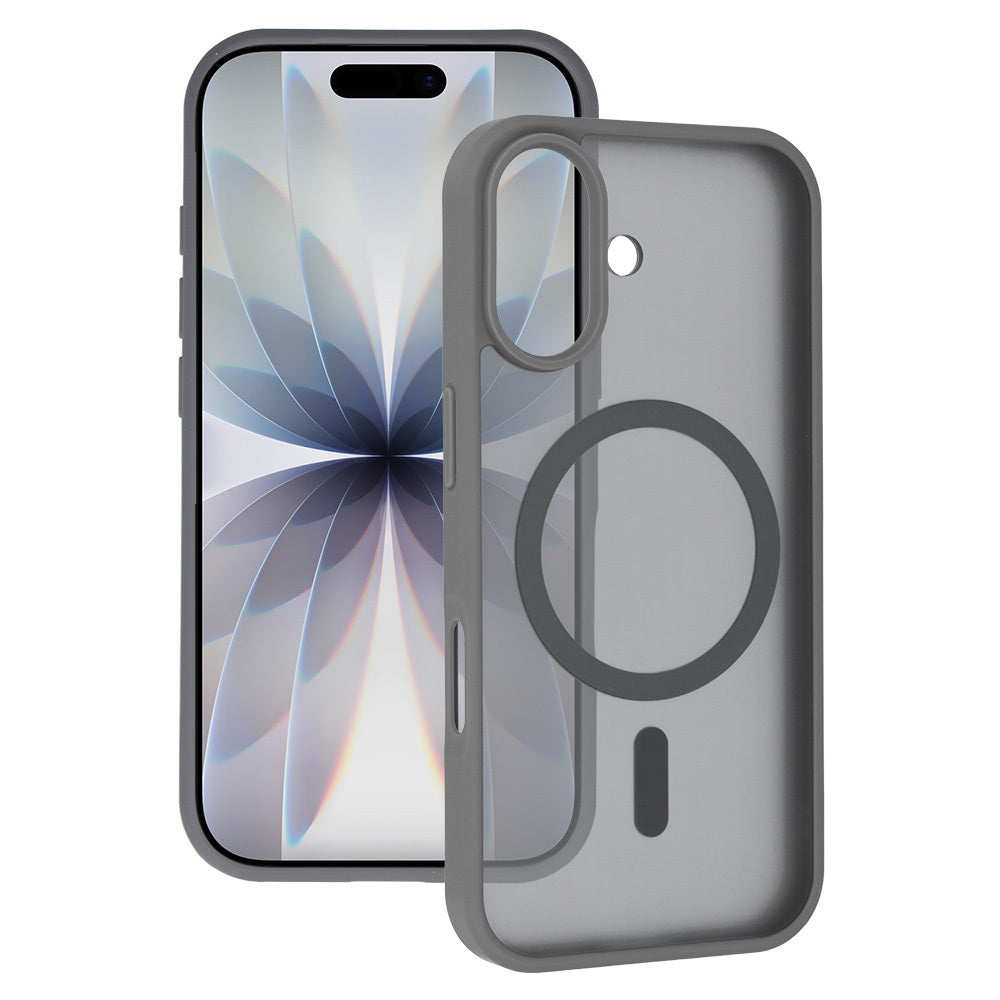 Husa Tel Protect Aura mat Magsafe pentru iPhone 17 Air Steel Gri