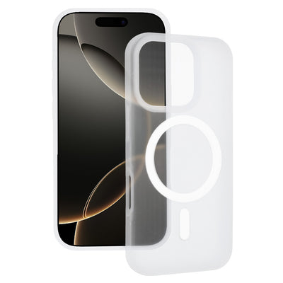 Husa Tel Protect Mist mat Magsafe pentru iPhone 16 Pro Max Transparent