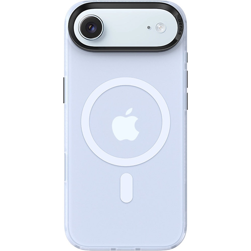 Husa Benks Magnetic Lucid Armor (C068) pentru iPhone 17 Air Albastru (Camera Control Button)