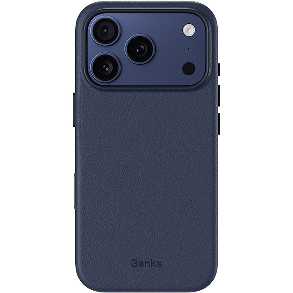 Husa Benks Magnetic Vita Pro Silicone (A070) pentru iPhone 17 Pro Max/18 Pro Max Albastru (Camera Control Button)