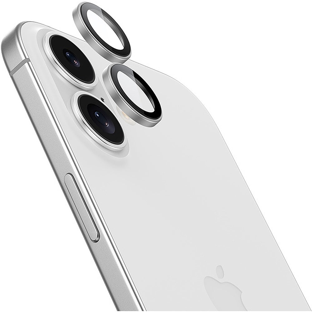 Folie Benks sticla Warrior camera On pentru iPhone 17 (lentila 2 Pieces) Argintiu