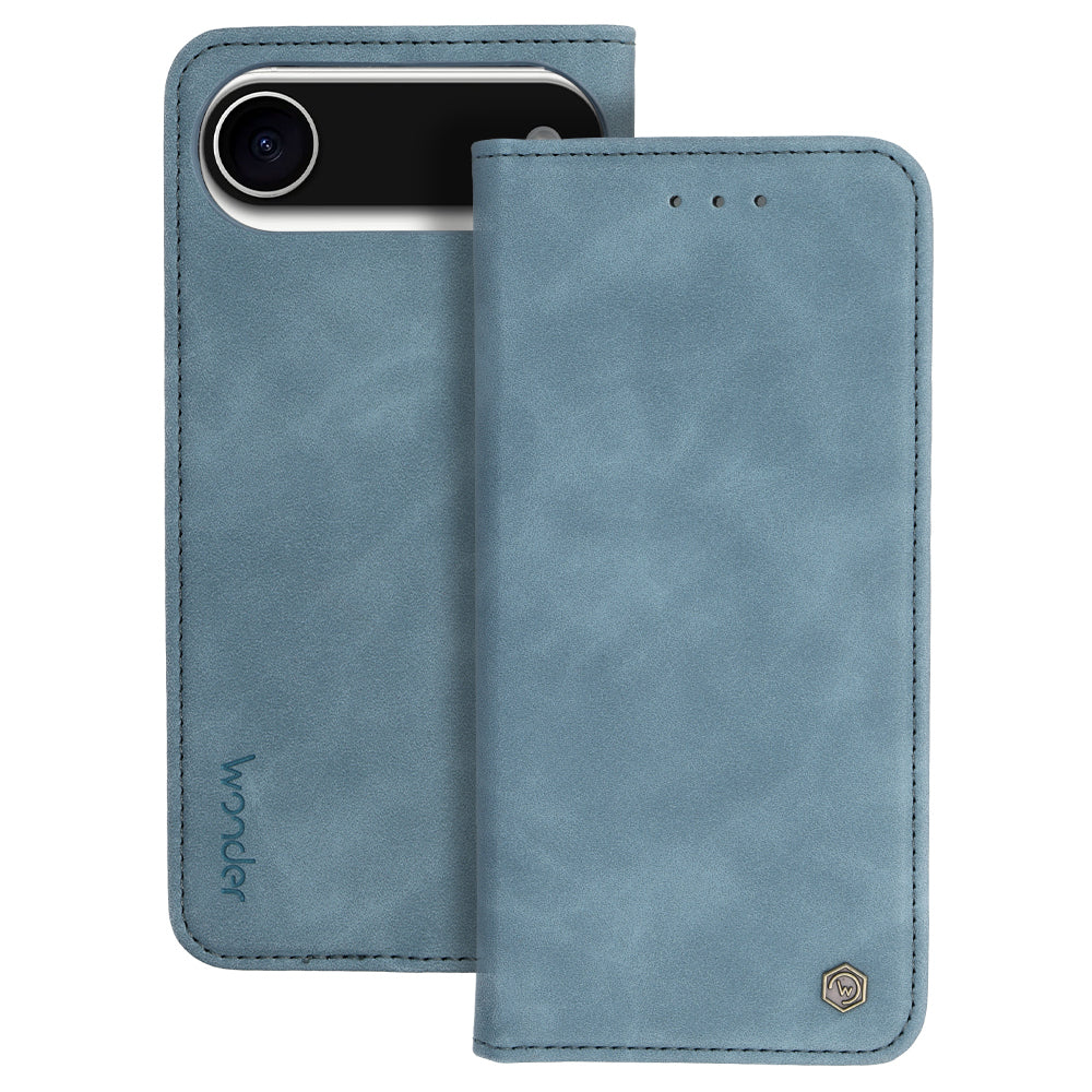 Husa Wonder Smart pentru iPhone 17 Air Sky Albastru