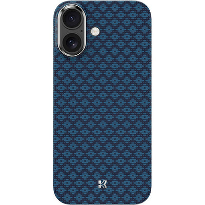 Husa Benks Magnetic Armor Air Armor Grid Kevlar Metal Frame 600D (C.k.fl.ap.be.0067) pentru iPhone 17 Albastru