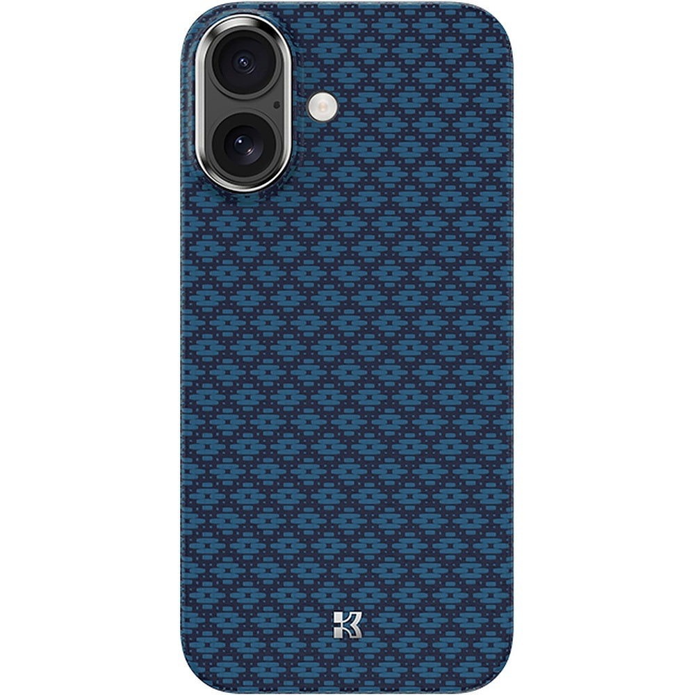 Husa Benks Magnetic Armor Air Armor Grid Kevlar Metal Frame 600D (C.k.fl.ap.be.0067) pentru iPhone 17 Albastru