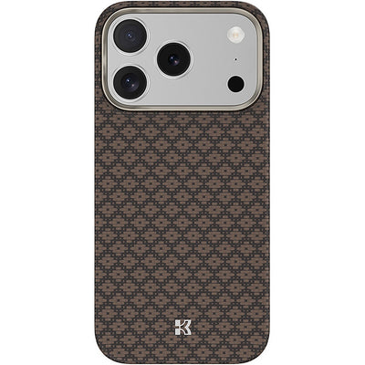 Husa Benks Magnetic Armor Air Armor Grid Kevlar Metal Frame 600D (A069) pentru iPhone 17 Pro/18 Pro Auriu