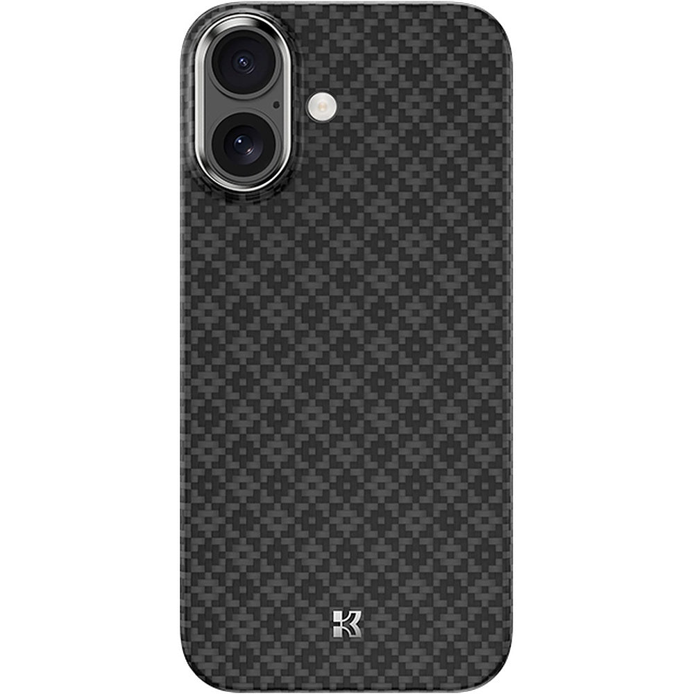Husa Benks Magnetic Armor Air Armor Grid Kevlar Metal Frame 600D (C.k.fl.ap.bk.b067) pentru iPhone 17 Negru