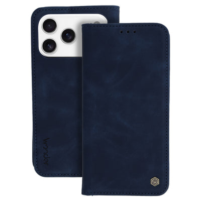 Husa Wonder Smart pentru iPhone 17 Pro Max Deep Albastru