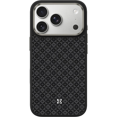 Husa Benks Magnetic Armor Pro Armor Grid Kevlar Metal Frame 600D (C.k.fl.ap.bk.y069) pentru iPhone 17 Pro/18 Pro Negru