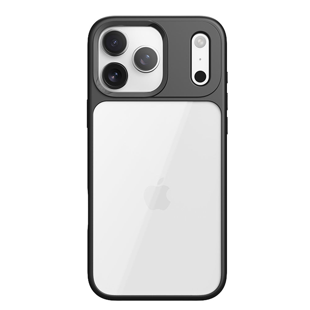 Husa Rock Guard lentila Protection Series pentru iPhone 17 Pro Max Transparent-Negru