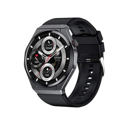 Curea Blavec Smartwatch U-02 Kenzo HD Amoled Voice Call Negru + 1