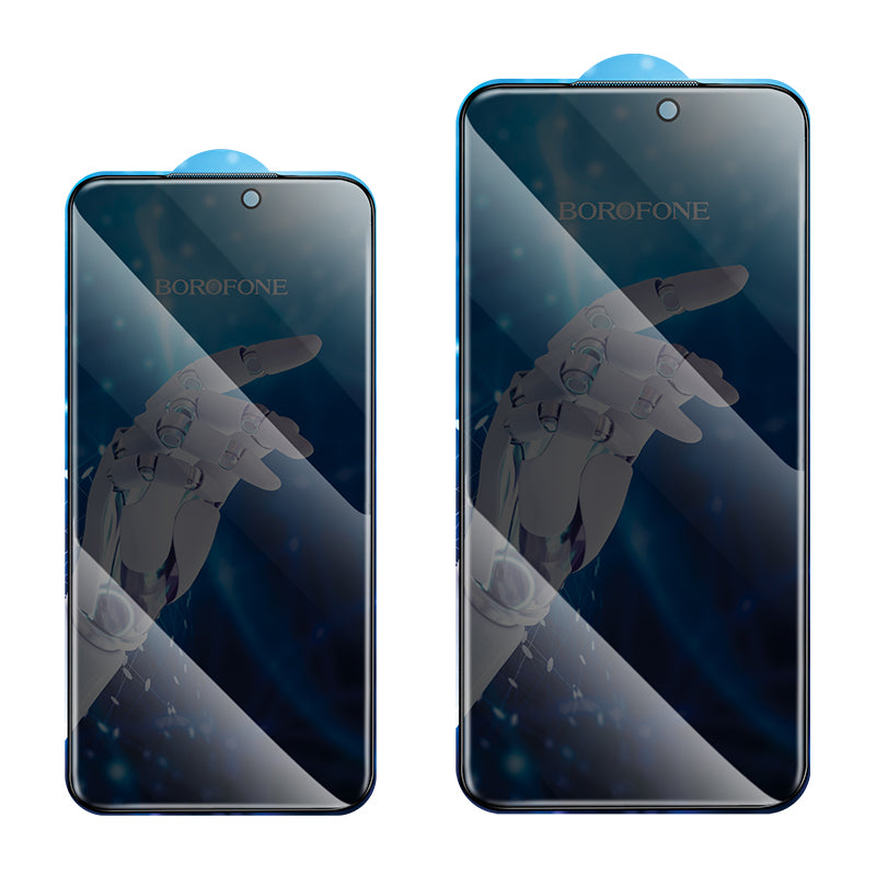 Folie Borofone sticla BF7 Diamond Armor ecran complet Anti-spy pentru iPhone 17 Pro - 10 Pieces