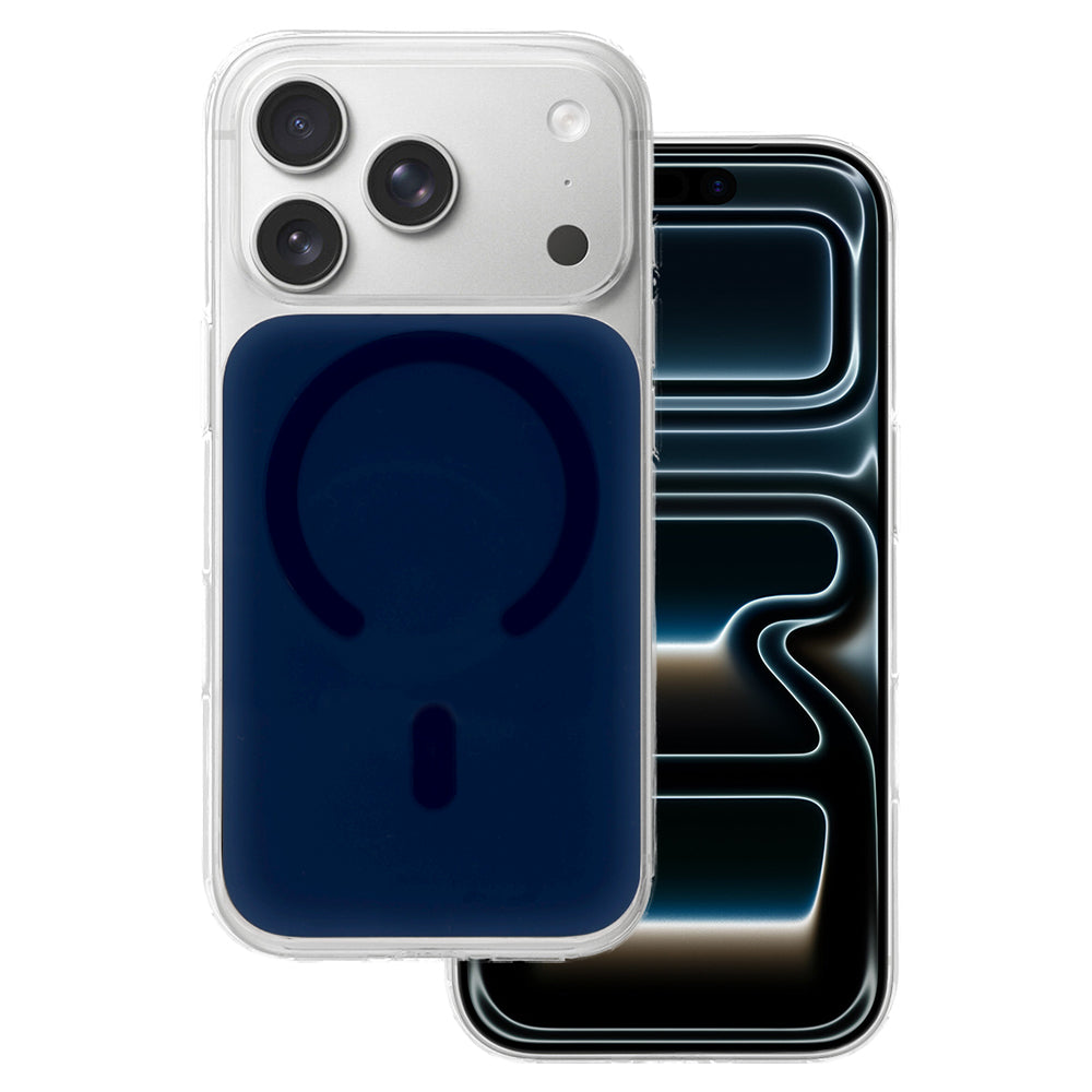 Husa Glossy Magsafe pentru iPhone 17 Pro Max Navy