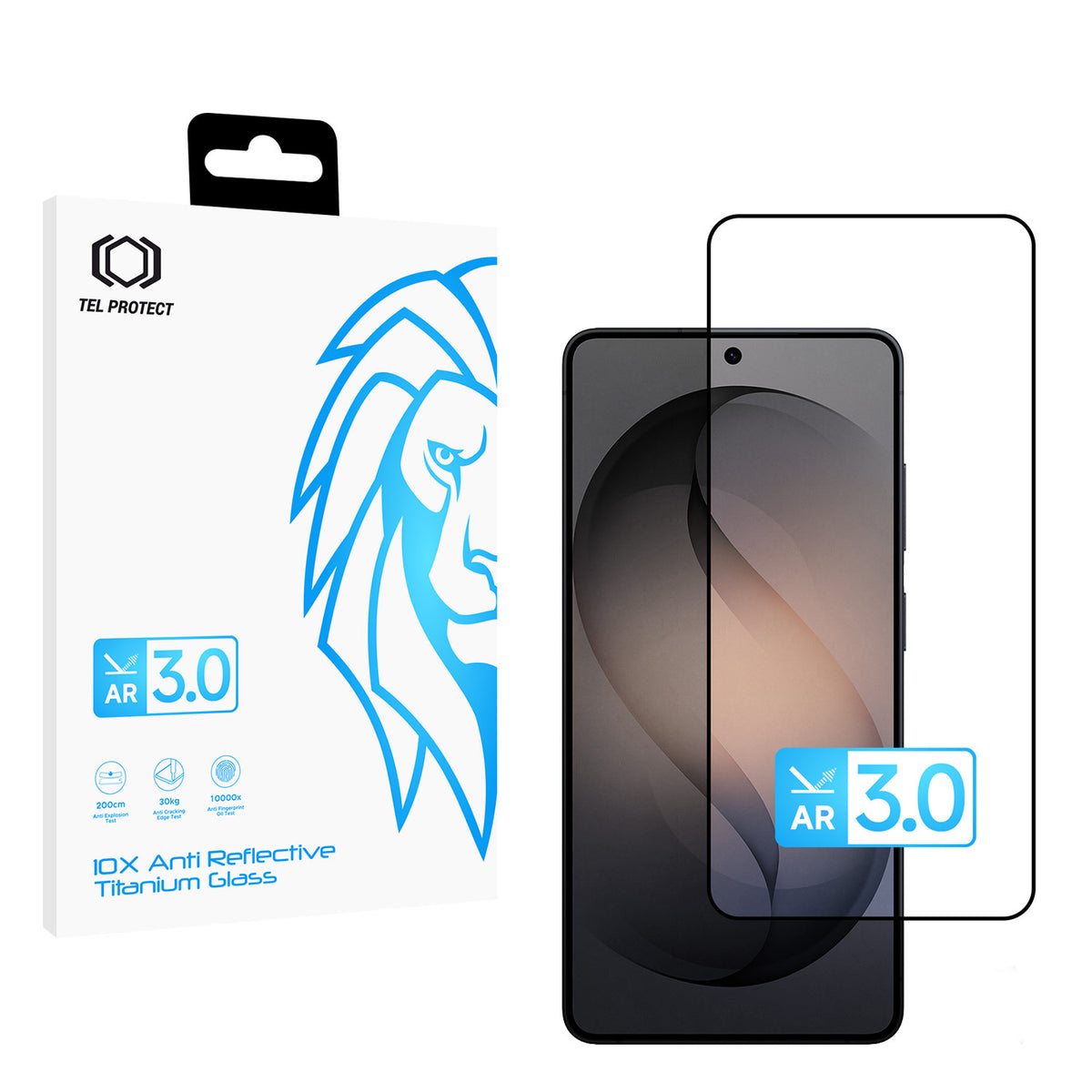 Folie sticla Tel Protect 10X AR 3.0 Antireflective Titanium Forsamsung Galaxy S26 Ultra