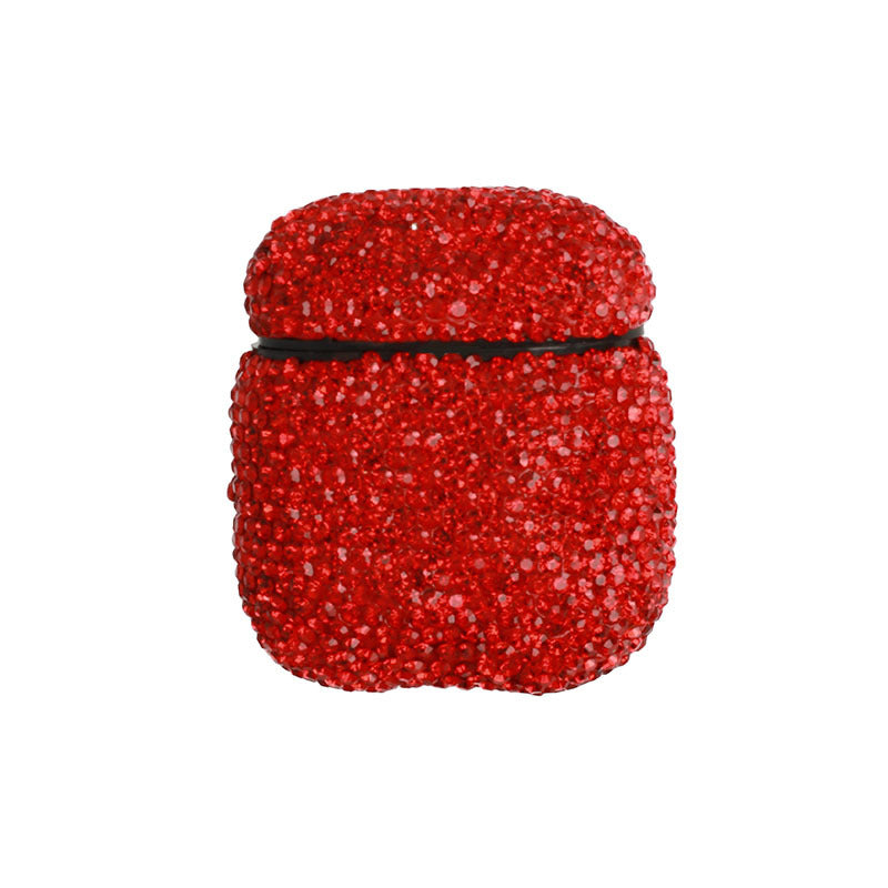 Husa Diamonds pentru AirPods - Rosu