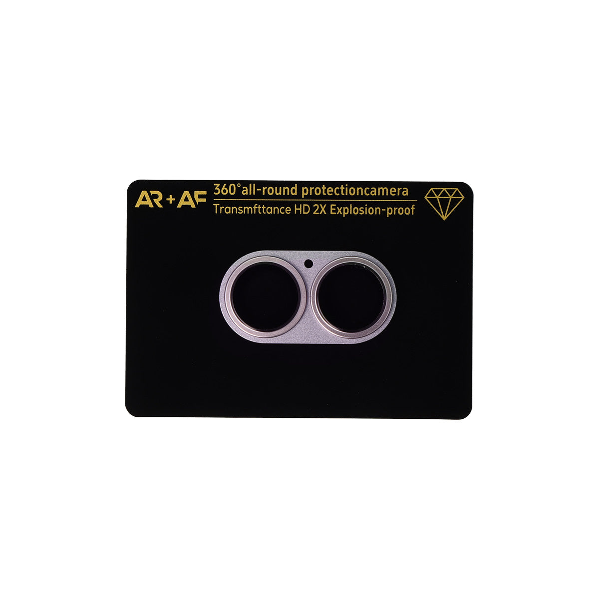 Folie sticla Aluminum Metal Camera acoperire completa lentila On pentru iPhone 17 Lavender Island)