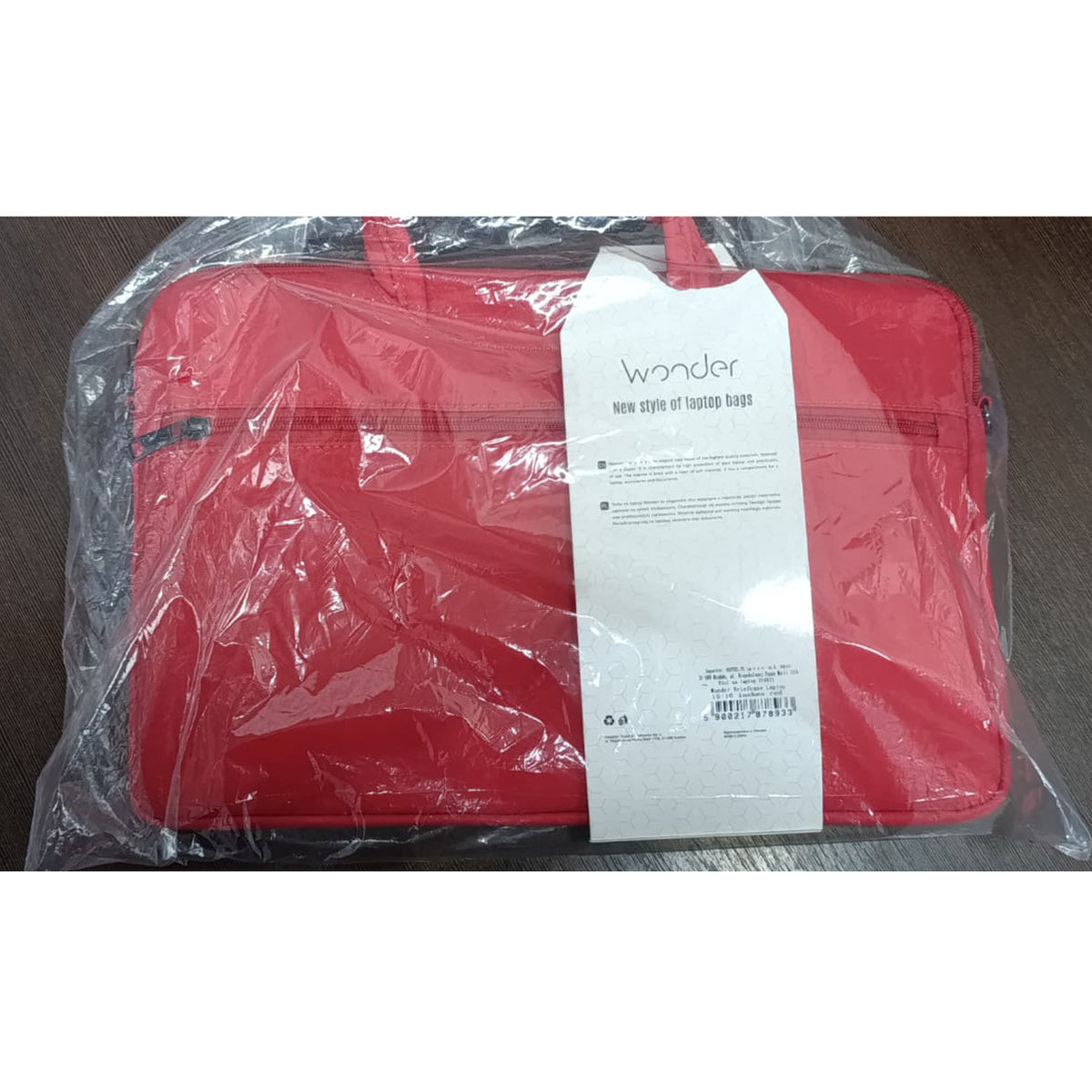 Husa Wonder Briefcase Laptop 15-16 Inches Rosu (Damaged Packaging)