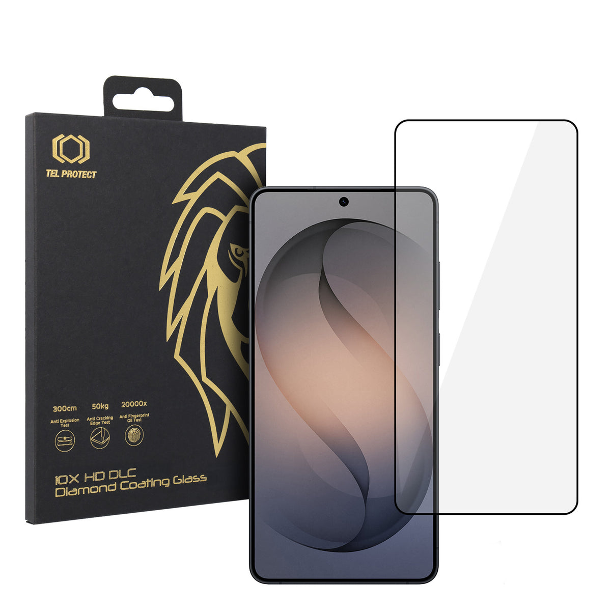 Folie sticla Tel Protect 10X HD DLC Diamond Coating pentru Samsung Galaxy S25 Ultra (cu Fingerprint Unlock)