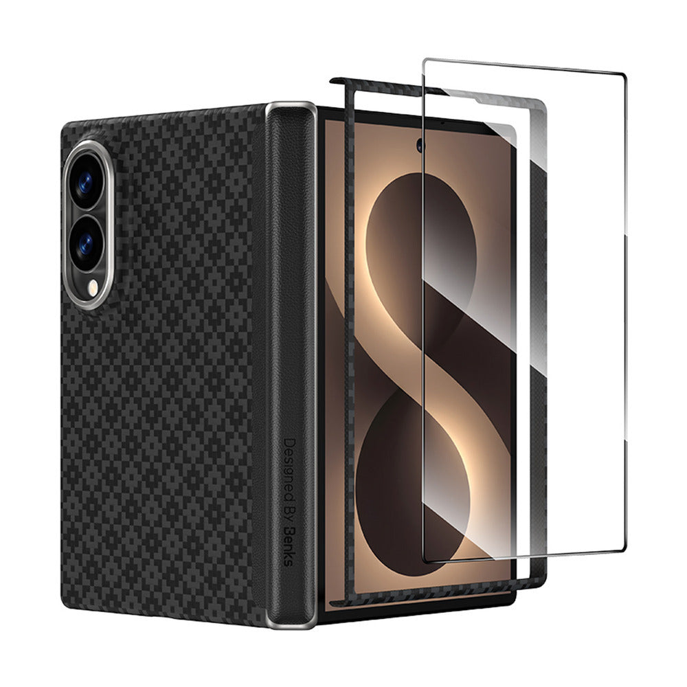 Husa Benks Magnetic Armor Grid Pro Grand Combo (C.k.fl.sa.bk.cs60) Do Samsung Galaxy Z Fold 8 Negru