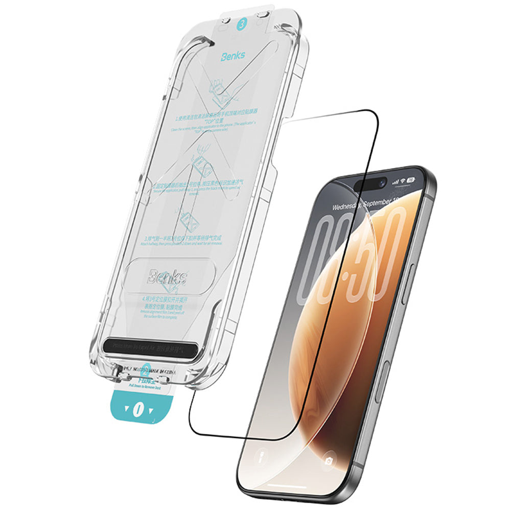 Folie Benks sticla Omni Warrior Anti-drop Eye-friendly HD pentru iPhone 18 Pro Max/17 Pro Max