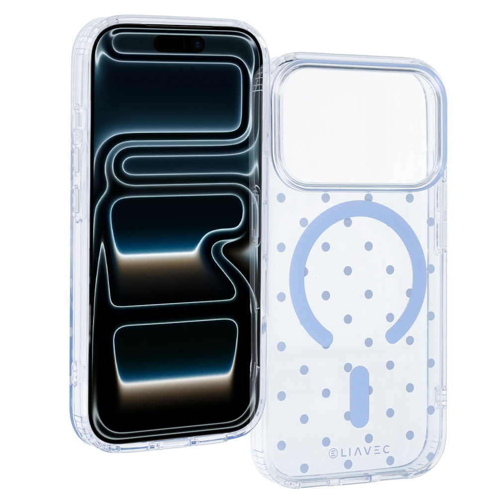 Husa Liavec Bubble pentru iPhone 18 Pro Max/17 Pro Max Albastru deschis